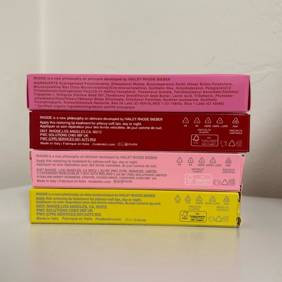 RHODE Peptide Lip Tint collection of 4  (BRAND NEW NEVER USED!) - Picture 7 of 8